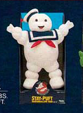 Marshmallow man stuffed animal hot sale