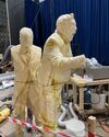 Statues of adventurers (Credit: Kevin Mangold)