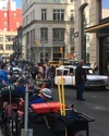 Canal and Lafayette Streets filming on June 13, 2023 (Credit: Ken Hara)