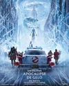 Poster for Ghostbusters: Frozen Empire "Ecto-1 Empire State Building" for Brazil