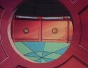 Porthole looking into Cyclotron