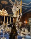 Frozen champagne prop (Credit: Ellen Gould)
