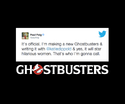 AnnouncingGhostbustersRebootSonyPicturesFBsc02.png (68 KB) Sony Pictures confirming that Paul Feig is directing the film. (October 10, 2014)
