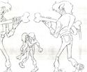 Bob Camp character designs