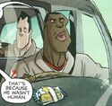 Cameo in Ghostbusters Volume 1 Issue #2