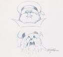 Concept art by Thom Enriquez of Stay Puft as an intermediate form (Credit: Heritage Auctions)