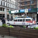 Ecto-1 seen at Fifth Avenue on June 18, 2023 (Credit: GhostSmashers)