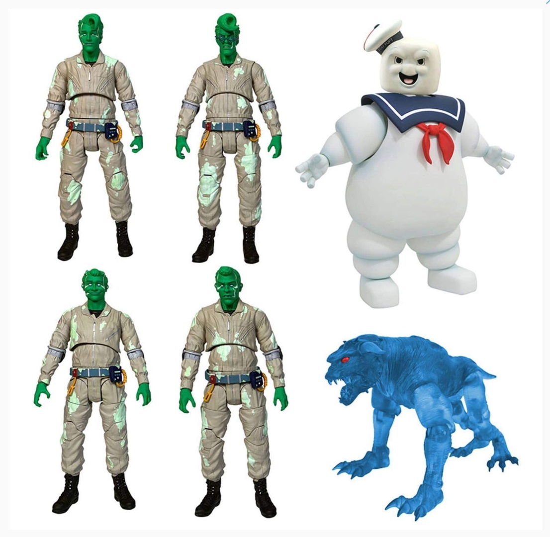 the real ghostbusters spectral ghostbusters action figures