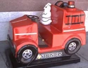 Red Ghostbusters Fire Truck (with black base) (Credits: Stingray)