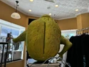 Slimer replica on display in the Film Vault at Universal Studios Florida, seen on April 4, 2025 (Credit: Adventuring with Annie)