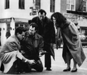 Filming scene of "What does it mean?", seen in Ghostbusters II: Novel