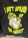 Slimer eating pizza box youth T-shirt, $25, March 2025 (Credit: Kevin Heimbach)