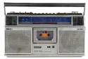 Sony Boombox prop used for science fair reenactment (Credit: Prop Store)