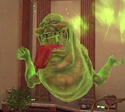 Slimer in the 2008 E3 trailer for Ghostbusters: The Video Game