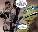 As seen in Teenage Mutant Ninja Turtles/Ghostbusters Volume 2 Issue #3