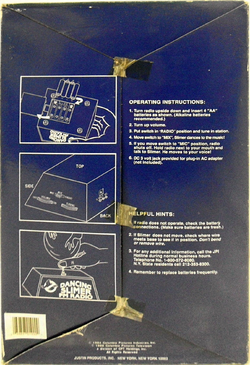 Justin Products, Inc. The Real Ghostbusters Electronic