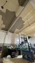 Patch in first floor ceiling during Frozen Empire production (Credit: Whitelock Design)