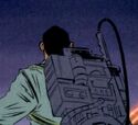 Proton Pack of Dimension 50-S seen in Ghostbusters Crossing Over Issue #7