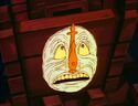 The transmogrified clock senses its end.
