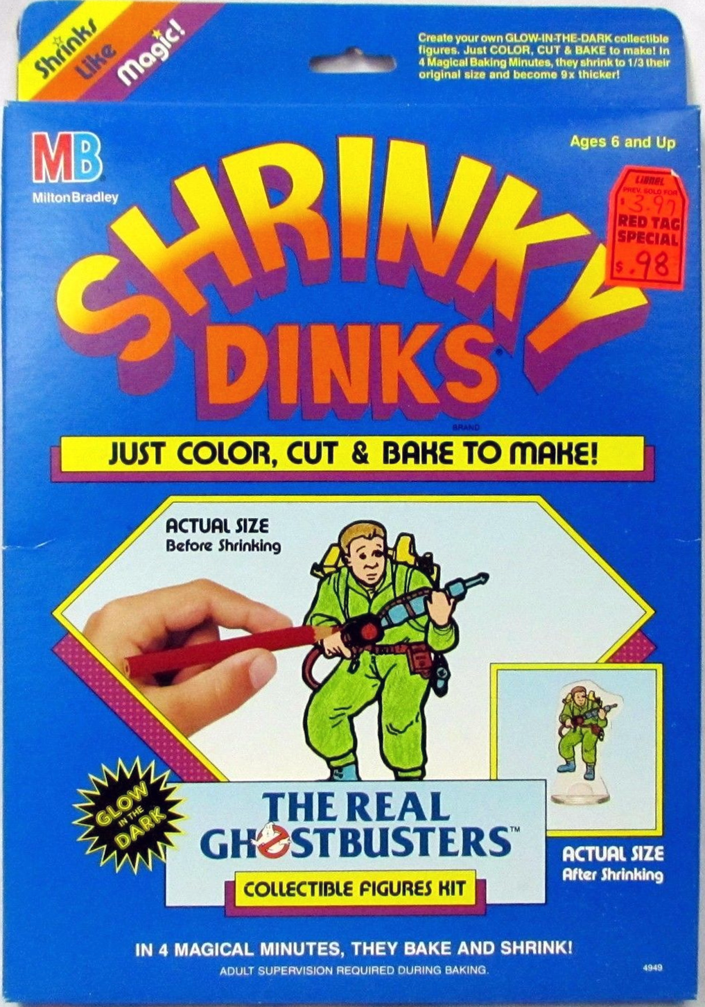 The Real Ghostbusters: Shrinky Dinks, Ghostbusters Wiki