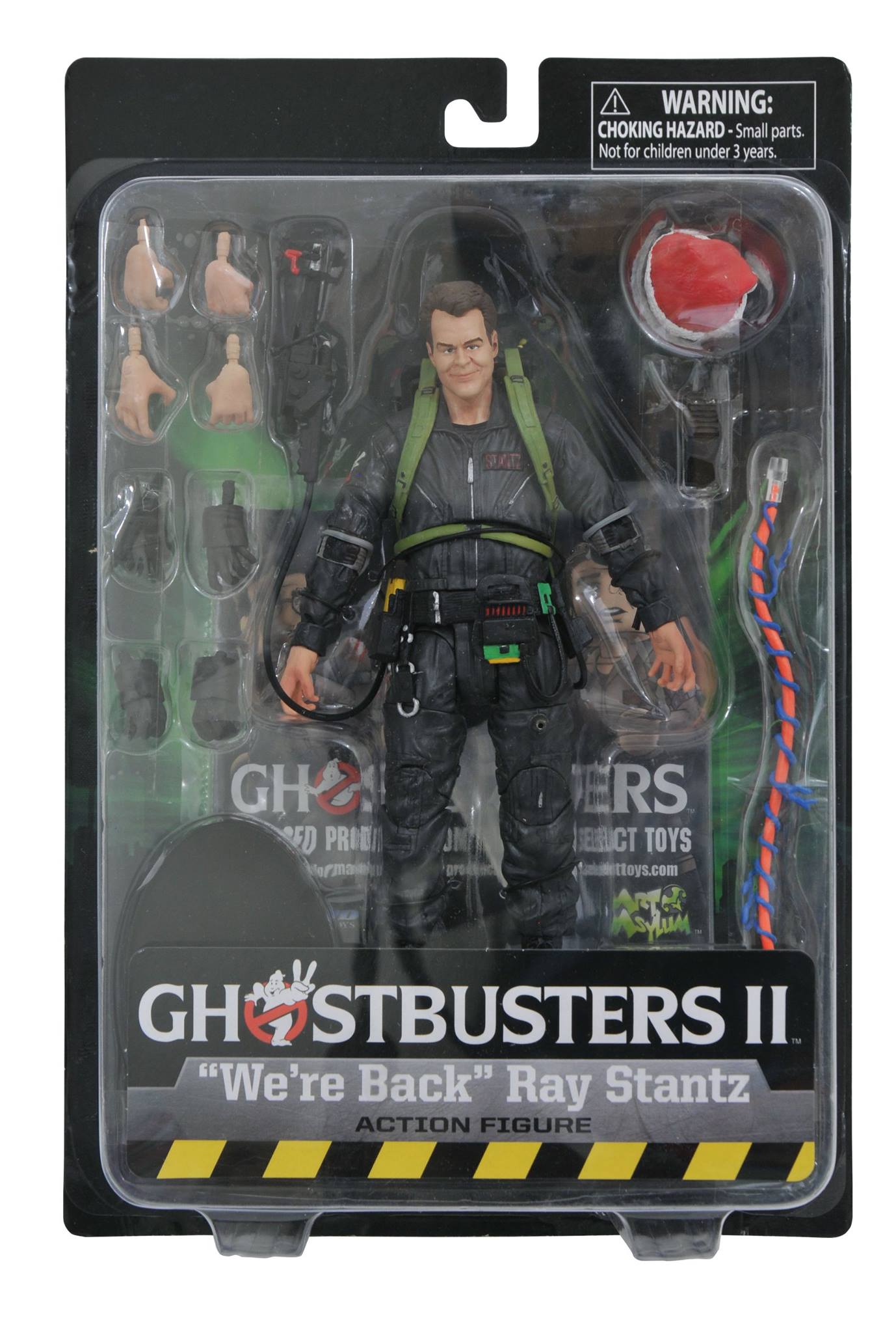 We're Back Ray Stantz Ghostbusters II 2 Series 6 Figure w/ Accessories 