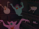 Poltergeists as seen in episode "Slimer, Come Home"