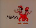 Entry on Mimes