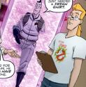 Egon 68-E seen in Ghostbusters Crossing Over Issue #8