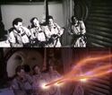 Raw vs. Finished Footage of Crossing the Streams scene (credit: Ghostbusters YouTube 8/7/2020)