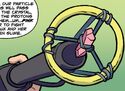 Modified thrower seen in Ghostbusters: Back in Town Issue #3