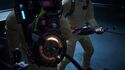 Still of "Cracked" Proton Pack shell in Ghostbusters: Spirits Unleashed
