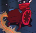 The Containment Unit's backup power generator being possessed