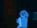 Vandal is grabbed