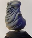 Slimer design sculpt maquette for Ghostbusters II, personal copy of Tim Lawrence (credit: Tim Lawrence)