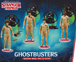 Stranger Things Ghostbusters 4体セットフィギュア 20230629_175600__03618.