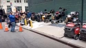 Filming in Canal and Lafayette Streets on June 13, 2023 (Credit: edixon manuel)
