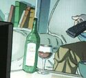 Wine Bottle Cameo in Ghostbusters Volume 2 Issue #5