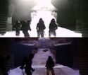 Raw vs. Finished Footage of Crossing the Streams scene (credit: Ghostbusters YouTube 8/7/2020)