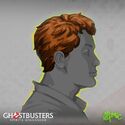 The Real Ghostbusters Ray's hair concept posted 4/25/2023 (Credit: Connor Driest)