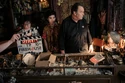 Still from behind-the-scenes of Ray's Occult Books set posted on March 11, 2024 (Credit: Sony Pictures Germany)