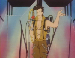 Peter Venkman, Janine Melnitz and Louis Tully, Partners in Slime, The Real  Ghostbusters animation cel, in O. M. Winters's Animation Art Comic Art  Gallery Room