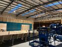 Paranormal Research Center interior under construction during Ghostbusters: Frozen Empire production (Credit: Kevin Mangold)