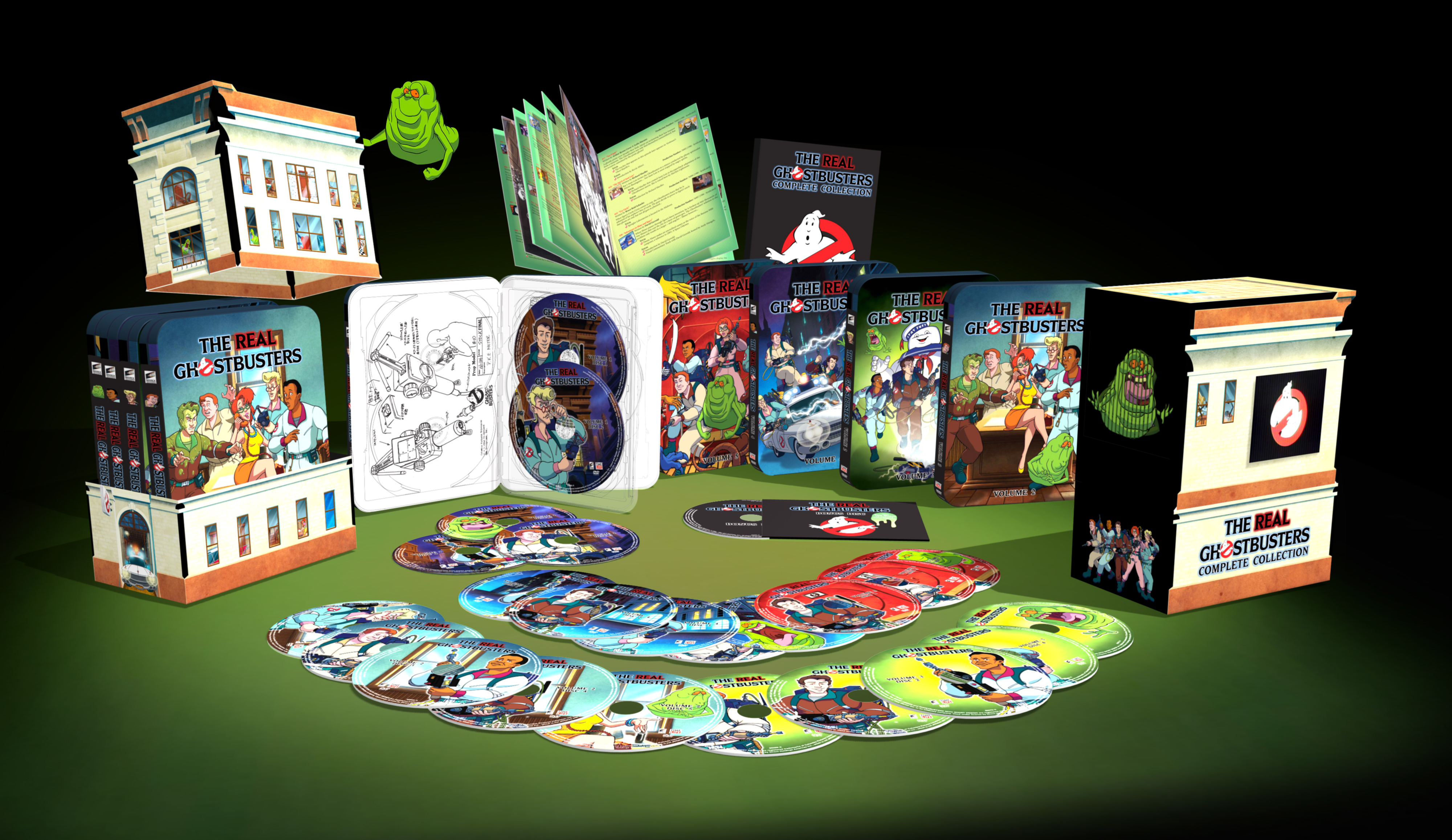 The Real Ghostbusters Dvd Box Set Ghostbusters Wiki Fandom