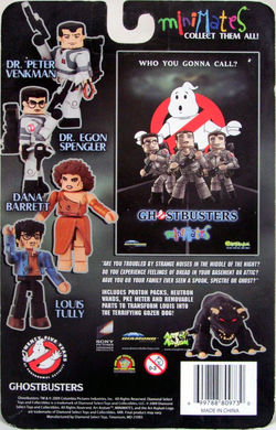The Real Ghostbusters Minimates Louis Tully