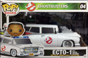 Ecto-1 with Winston Zeddemore Packaging front side