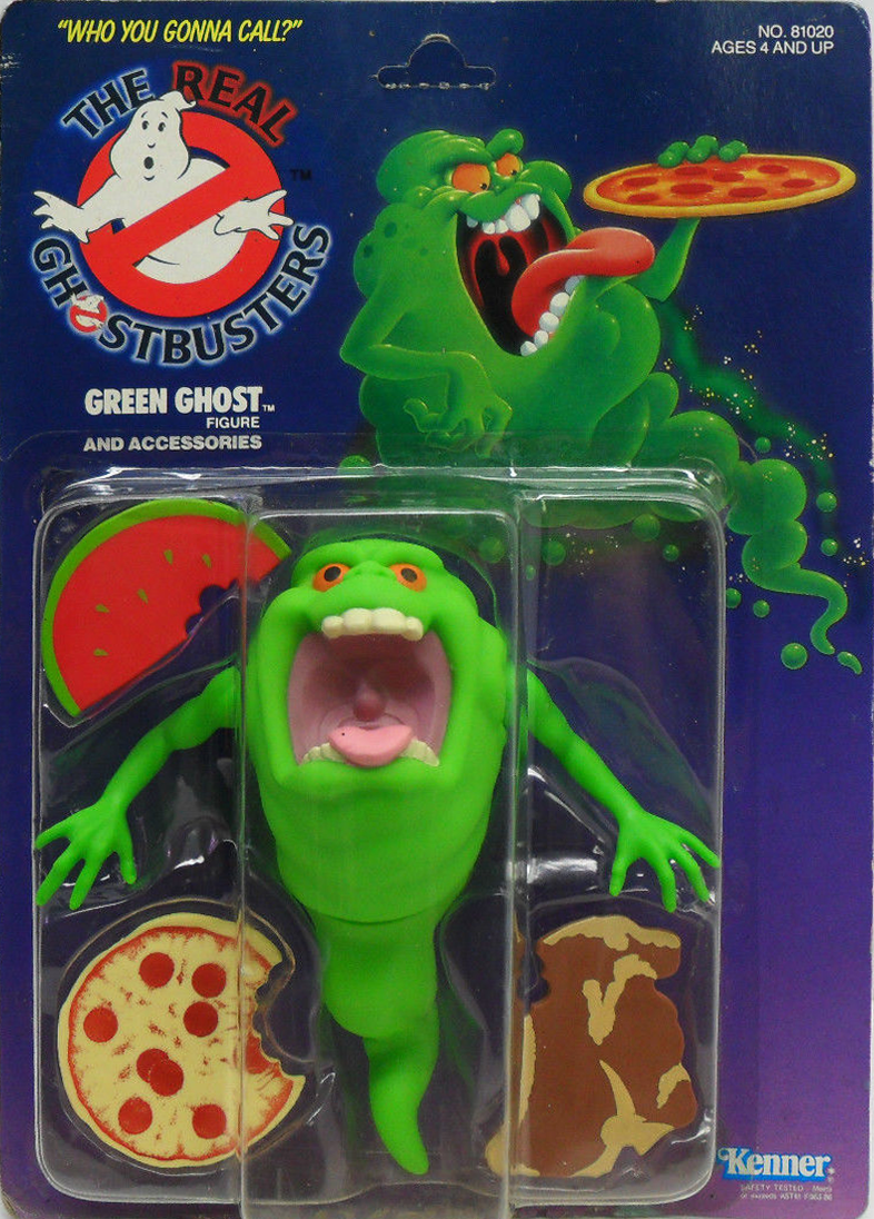 Green Ghost BNIB Hasbro Kenner Classics The Real Ghostbusters Slimer 