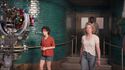 Filming cast entering lab, seen in Welcome to the Paranormal Discovery Center special feature