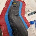 Jacket moulding stage two of frozen adventurer (Credit: Alex Vlcek)