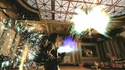 Winston in the Alhambra Ballroom blasting at Slimer in the 2008 E3 trailer for Ghostbusters: The Video Game. Winston in the final version does not revisit the Sedgewick Hotel the first time to bust Slimer.