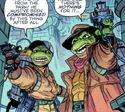 Bill and Harold seen in Teenage Mutant Ninja Turtles/Ghostbusters Volume 2 Issue #3